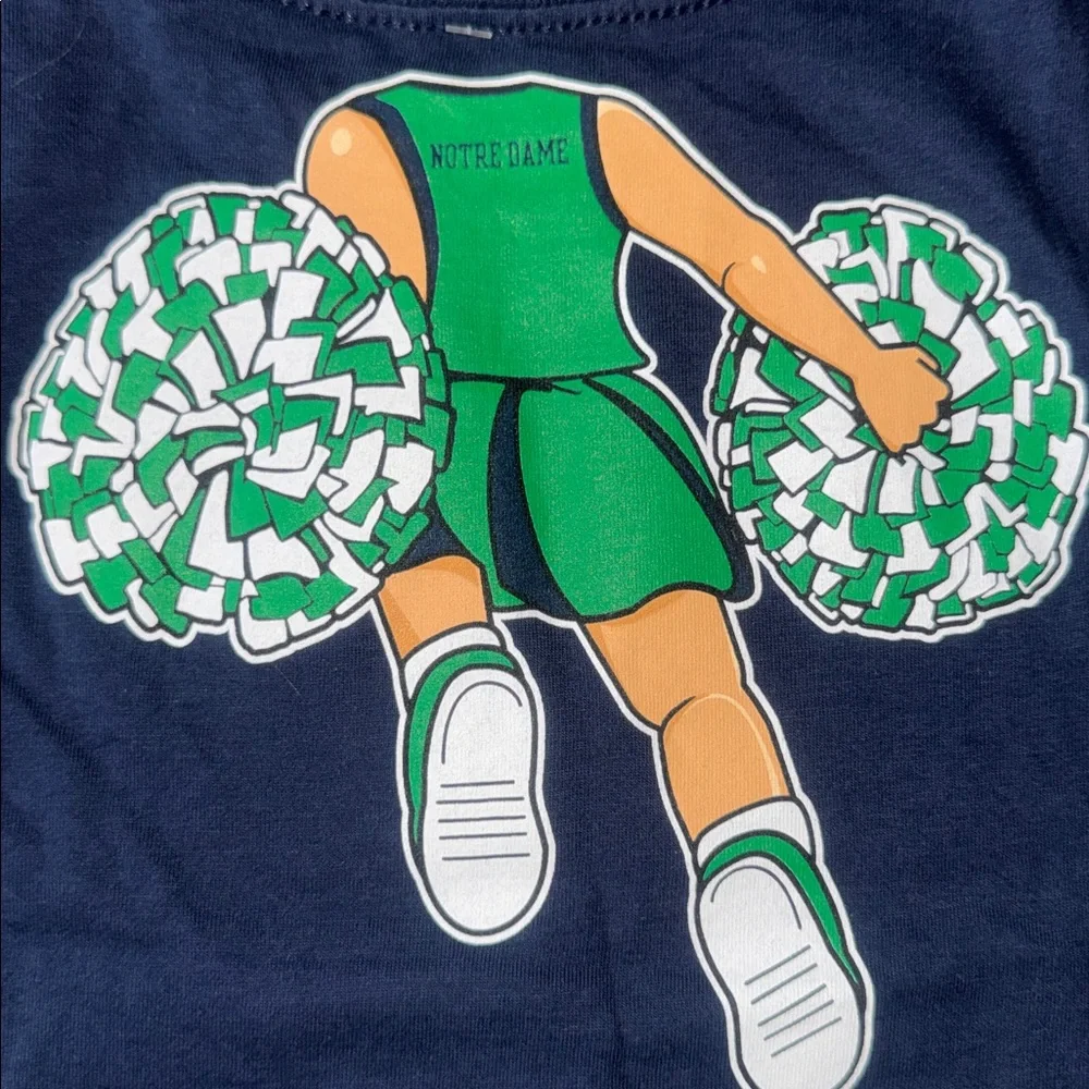 Toddler Future Cheerleader Shirt - Notre Dame‎